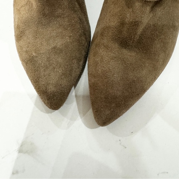 Andrea Carrano Ronda taupe suede ankle boot Made in Italy NEW - Picture 7 of 12